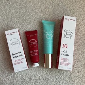 Clarins Matifying Primer & SOS primer